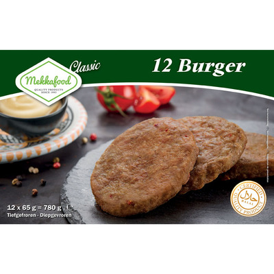 Mekkafood Classic 12 burgers