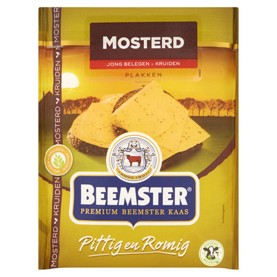 Beemster Mosterd jong belegen 48+ plakken