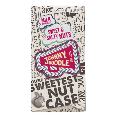 Johnny Doodle Milk chocolate sweet salty nuts