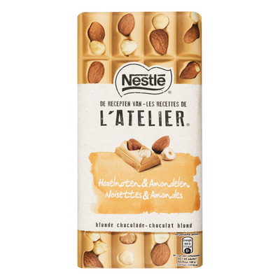 Nestlé Blonde chocolade hazelnoot amandel