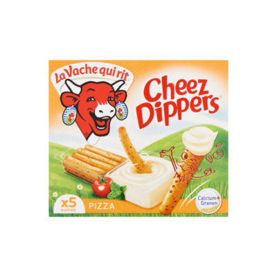 La Vache qui rit Cheez Dippers Pizza Smeerkaas 45+