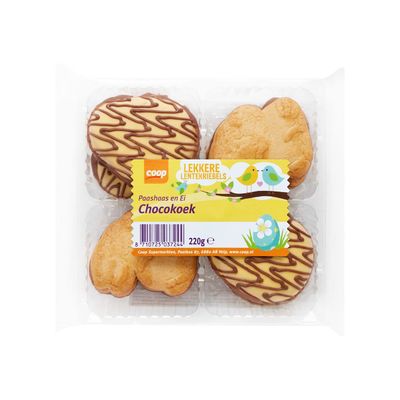 Paashaas En Ei Choco Koek