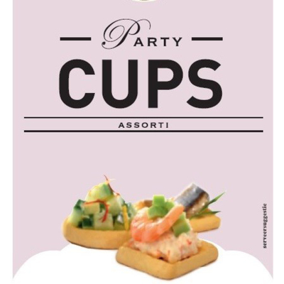 Jos Poell Party Cups Assorti