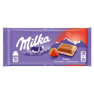 Milka Aardbei yoghurt