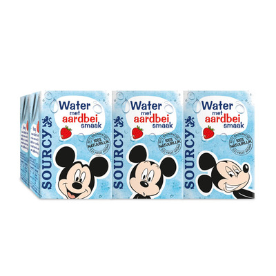 Sourcy Water aardbei (geen suiker)