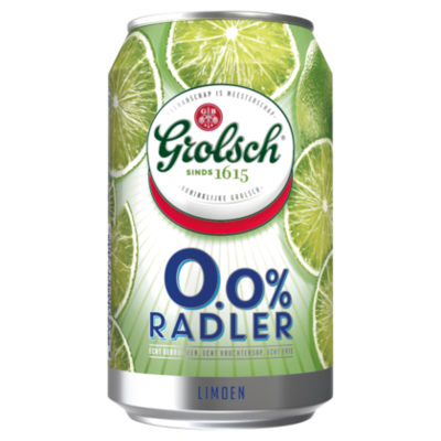 Grolsch 0.0% radler limoen