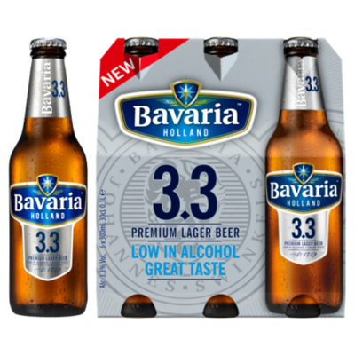 Bavaria 3.3% low alcohol Bier