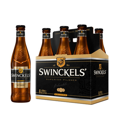 Swinckels Pilsener fles bier sixpack