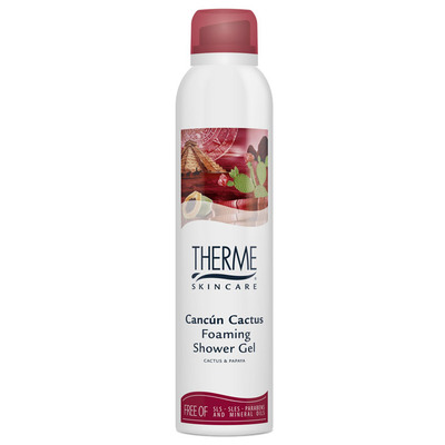Therme Foaming showergel cancun cactus