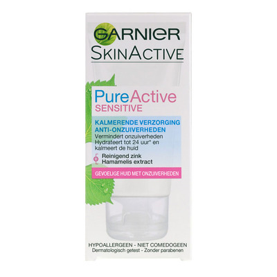 Skin Naturals Pure active sensitive moisturizing