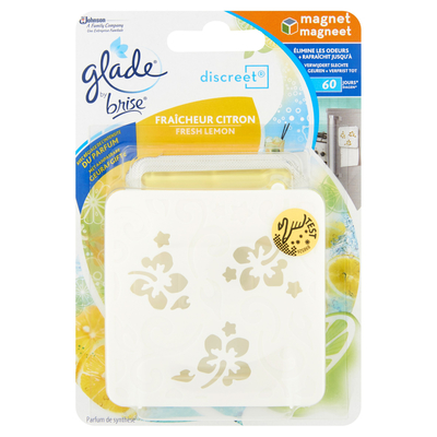 Glade By Brise Discreet Magneet Fresh Lemon