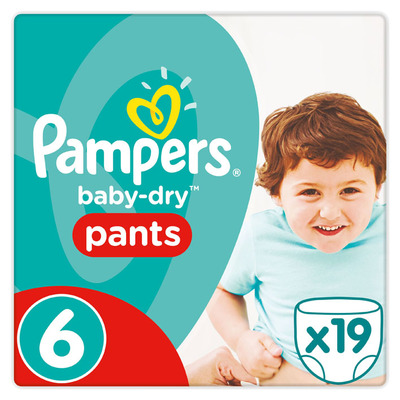 Pampers Baby-dry Pants maat 6