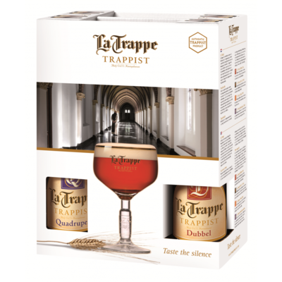 La Trappe Geschenkverpakking bier 4x 33 centiliter