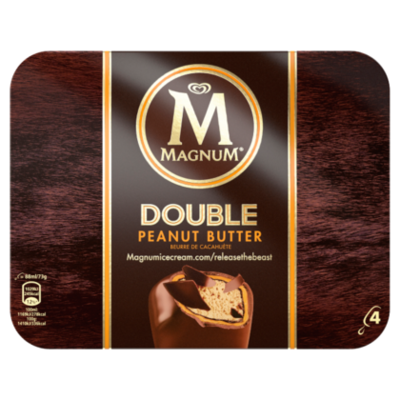 Ola Magnum double peanutbutter 4st