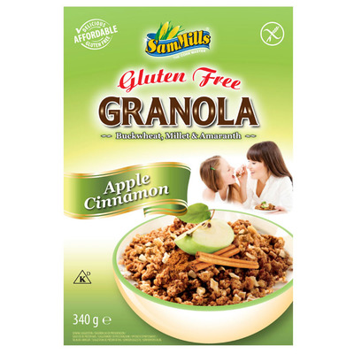 SamMills Granola appel-kaneel glutenvrij