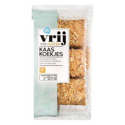 AH Vrij van gluten kaaskoekjes