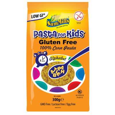 SamMills Pasta alfabet voor kinderen glutenvrij