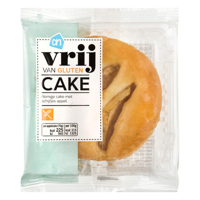 AH Vrij van gluten cake met appel