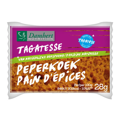Damhert Tagatesse peperkoek suikerbewust