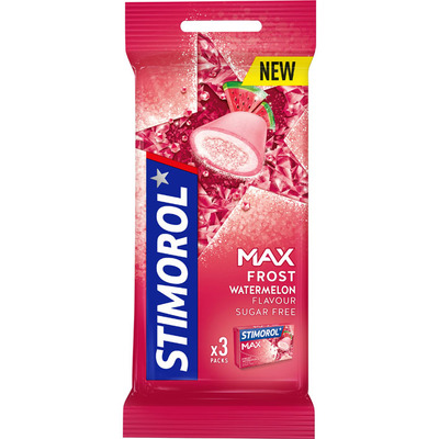 Stimorol Kauwgom max frost watermelon