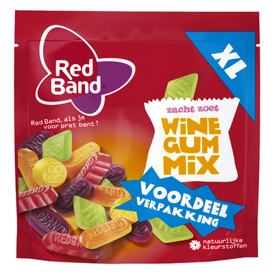 Red Band Winegum mix XL voordeelverpakking