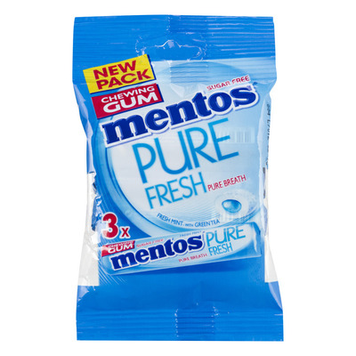 Mentos Gum Pure fresh - fresh mint rol