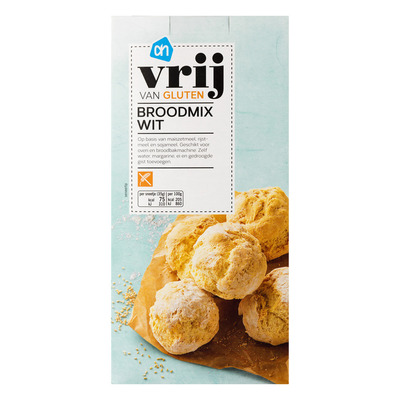 AH Vrij van gluten broodmix wit