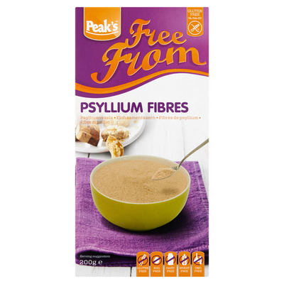 Peak's Psylliumvezels glutenvrij