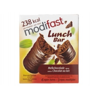 Modifast Lunchreep intensive melkchocolade