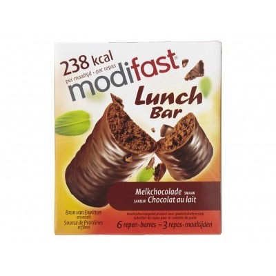 Modifast Lunchreep intensive melkchocolade