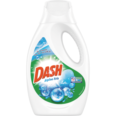 Dash Vloeibaar wasmiddel alpine fris 19 wasbeurten