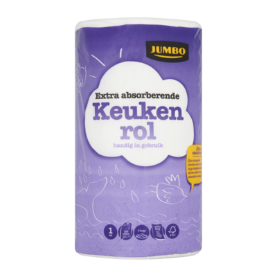 Jumbo Extra Absorberende Keukenrol 3-Laags