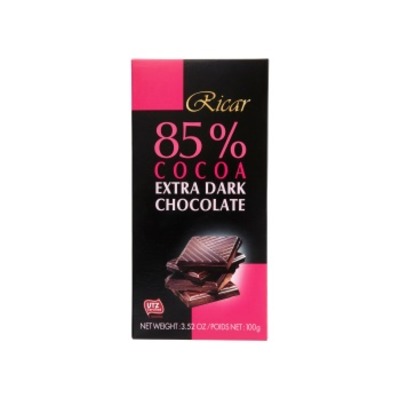 Ricar Chocoladereep extra dark 85%