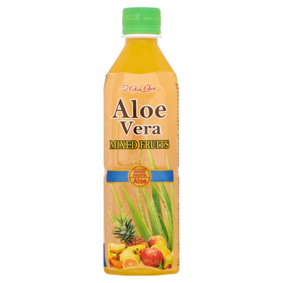Chin Chin Aloe Vera Juice Drink Mixed Fruits 500 ml