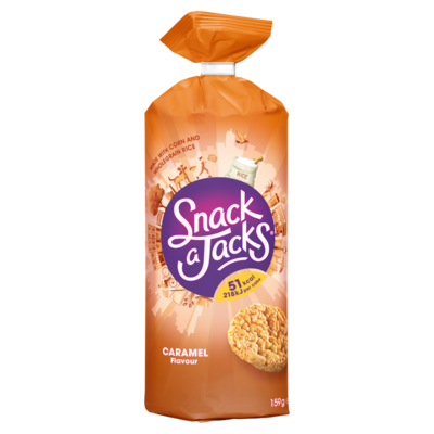 Quaker Rijstcracker Caramel Flavour 159g