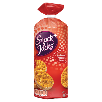 Quaker Rijstcracker Barbecue Paprika Flavour 127g