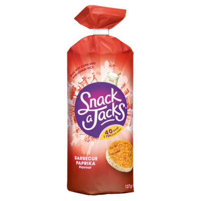 Quaker Rijstcracker Barbecue Paprika Flavour 127g