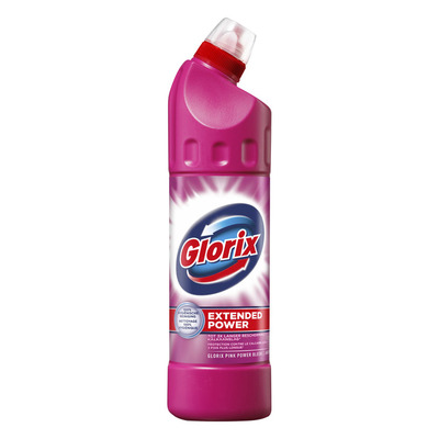 Glorix Toiletreiniger bleek pink flower
