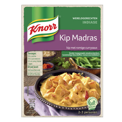 Knorr Wereldgerechten kip madras