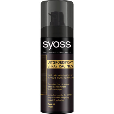 Syoss Uitgroei spray black