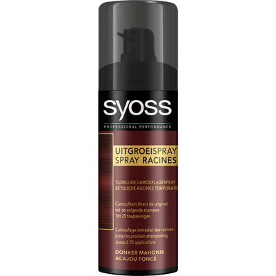 Syoss Uitgroei spray red brown
