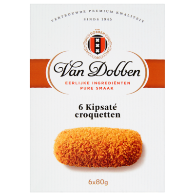 Van Dobben Kipsaté croquetten