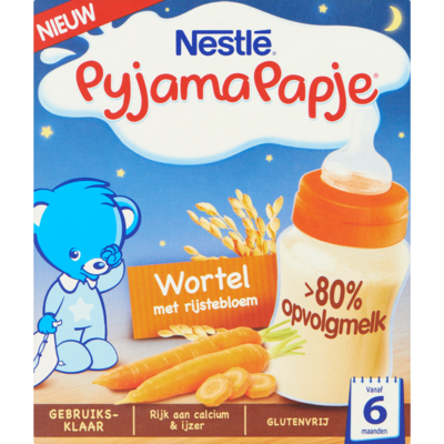 Nestlé Avondpapje wortel met rijstebloem