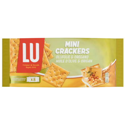 Lu Minicrackers olijf & oregano