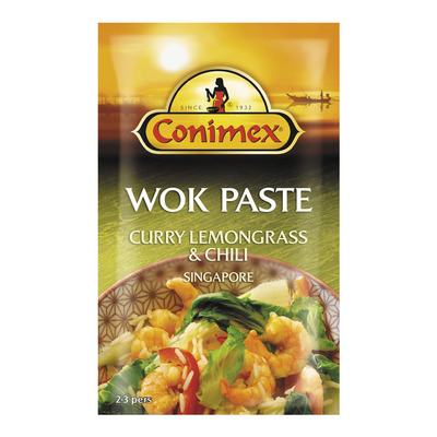 Conimex Wok paste curry - lemongrass - chili