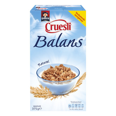 Quaker Cruesli balans naturel