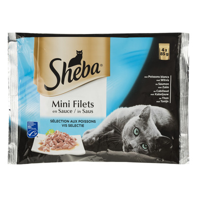 Sheba Mini filets in saus visselectie