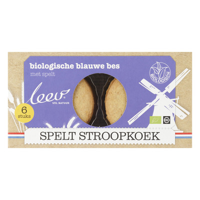 Leev Biologische stroop-speltkoek bio