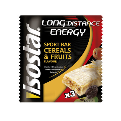 Isostar Long energy endurance bar cereals&fruits
