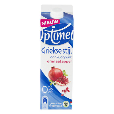 Optimel Griekse stijl drinkyoghurt granaatappel